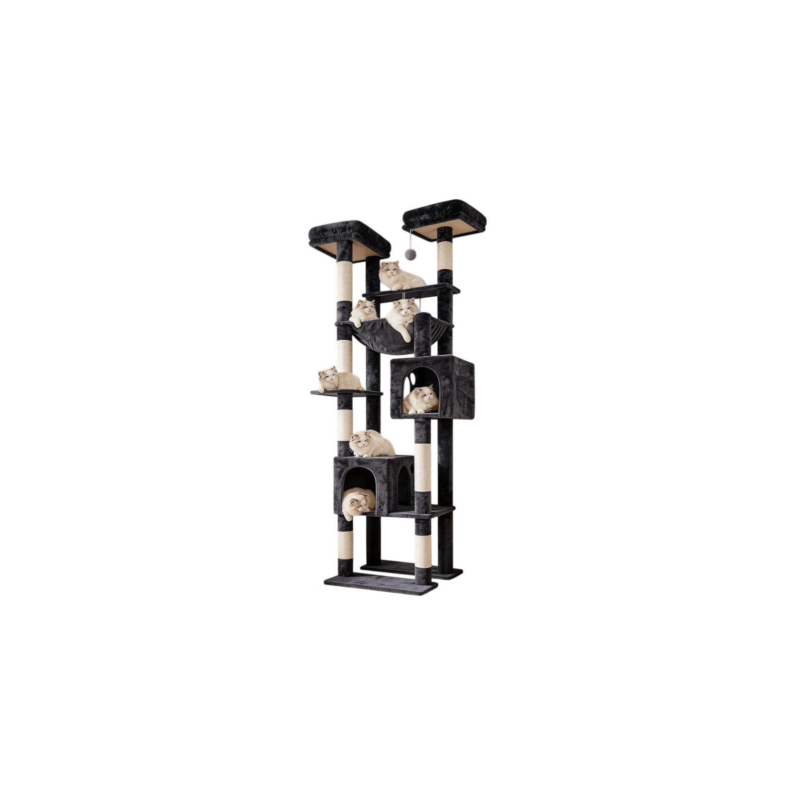 Multi-Level Cat Tree Tower MPJ039G by Hey Brother Cat Tree